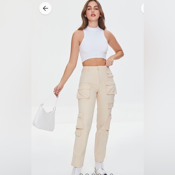 High Rise Cargo Pants - Picture 5 of 6